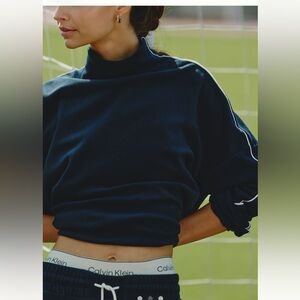 NWT Varley Rona High-neck Sweatshirt S